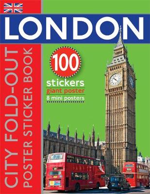 Book cover for Fold-Out Poster Sticker Book: London