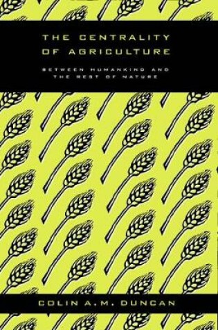 Cover of The Centrality of Agriculture