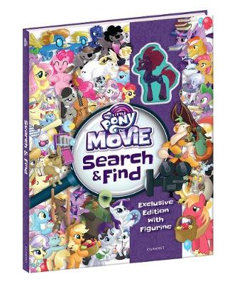 Book cover for My Little Pony Movie: Search and Find with Toy