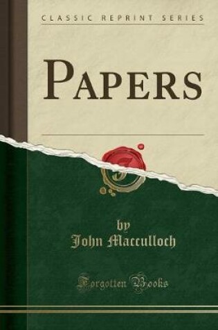 Cover of Papers (Classic Reprint)