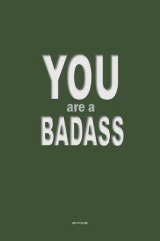 Cover of YOU are a BADASS notebook