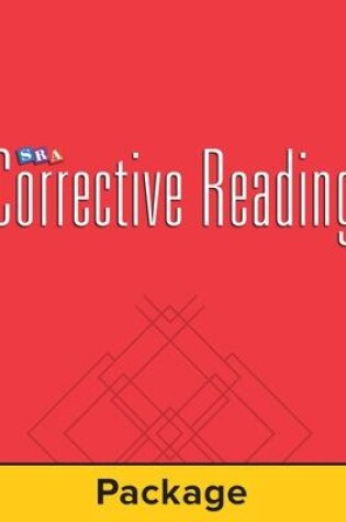 Cover of Corrective Reading Comprehension Level B1, Mastery Test Package (for 15 students)