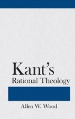 Book cover for Kant's Rational Theology