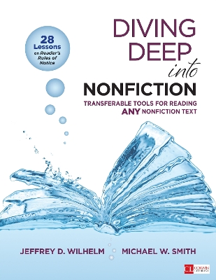 Book cover for Diving Deep Into Nonfiction, Grades 6-12