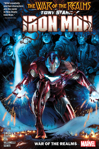 Cover of TONY STARK: IRON MAN VOL. 3 - WAR OF THE REALMS