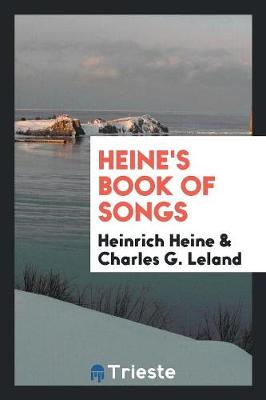 Book cover for Heine's Book of Songs