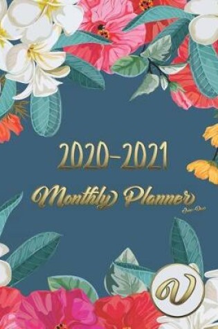 Cover of 2020-2021 JAN-DEC Monthly Planner