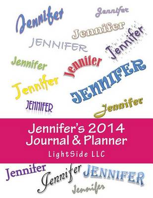 Book cover for Jennifer's 2014 Journal & Planner