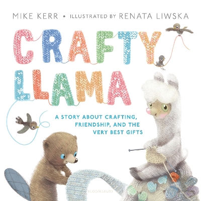 Book cover for Crafty Llama