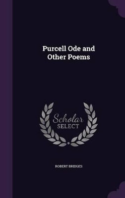 Book cover for Purcell Ode and Other Poems