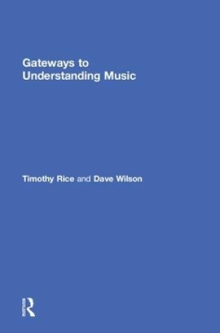 Cover of Gateways to Understanding Music
