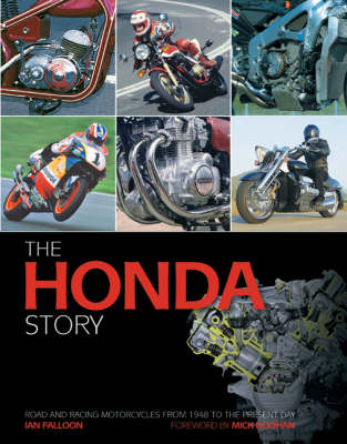 Book cover for The Honda Story