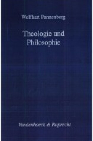 Cover of Theologie Und Philosophie