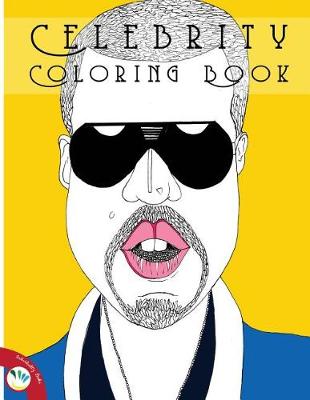 Book cover for Celebrity Coloring Book