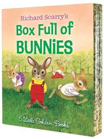 Book cover for Richard Scarry's Box Full of Bunnies