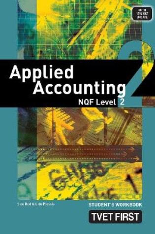 Cover of Applied Accounting NQF2 Student Workbook