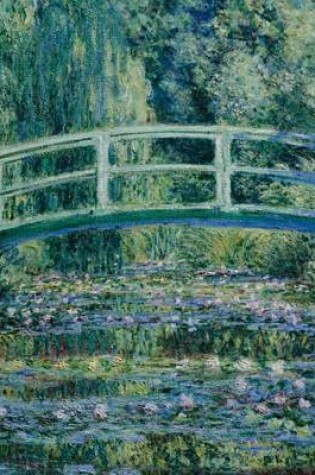 Cover of Water Lilies and Japanese Bridge, Claude Monet. Graph Paper Journal