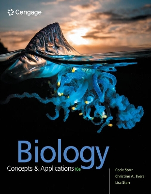 Book cover for Mindtapv2.0 for Starr/Evers/Starr's Biology: Concepts and Applications, 1 Term Printed Access Card