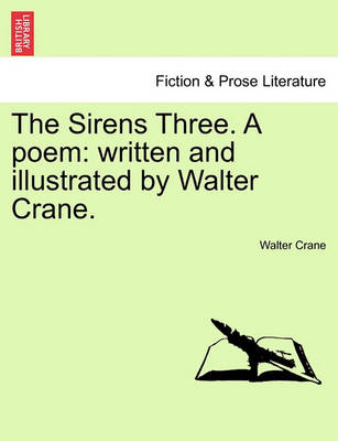 Book cover for The Sirens Three. a Poem