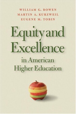 Cover of Equity and Excellence in Higher Education