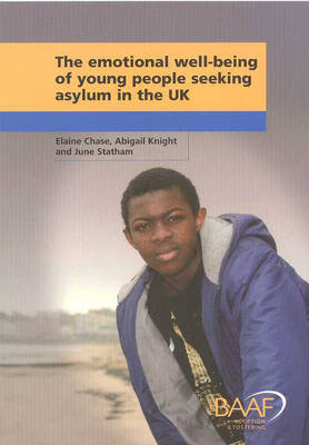 Book cover for Emotional Well-being of Unaccompanied Young People Seeking Asylum in the UK