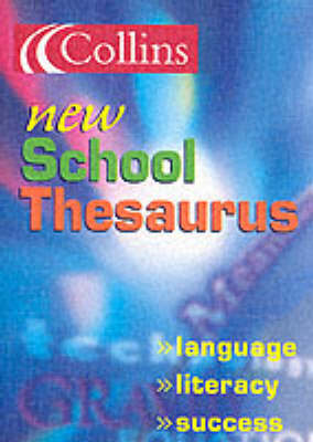 Cover of Collins New School Thesaurus