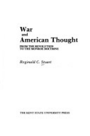 Cover of War and American Thought