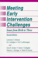 Book cover for Meeting Early Intervention Challenges