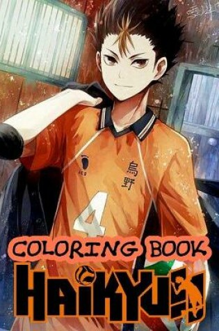 Cover of Haikyuu Coloring Book