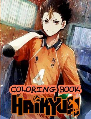 Cover of Haikyuu Coloring Book