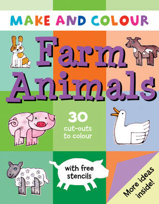 Book cover for Make and Colour Farm Animals