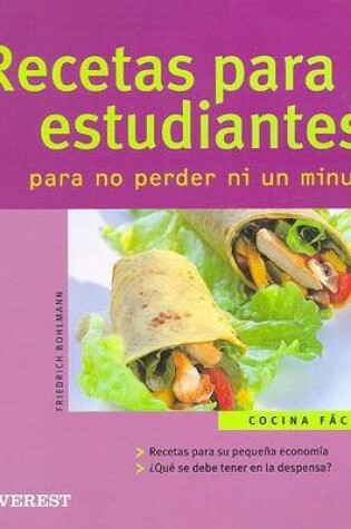 Cover of Recetas Para Estudiantes