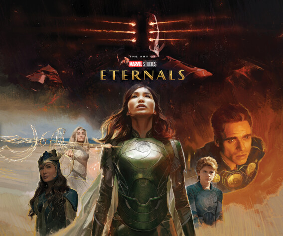 Book cover for Marvel Studios' Eternals: The Art Of The Movie