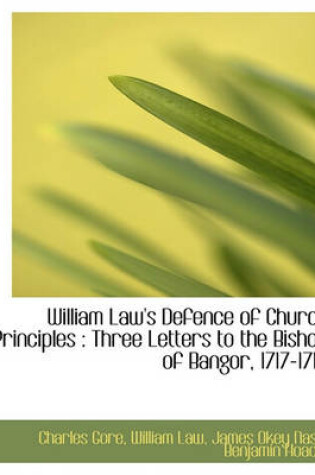 Cover of William Law's Defence of Church Principles