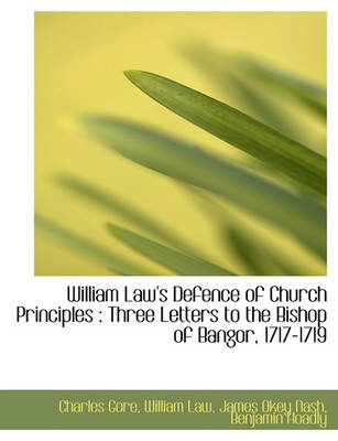 Book cover for William Law's Defence of Church Principles