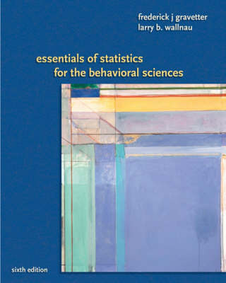Cover of Essentials of Statistics for the Behavioral Science