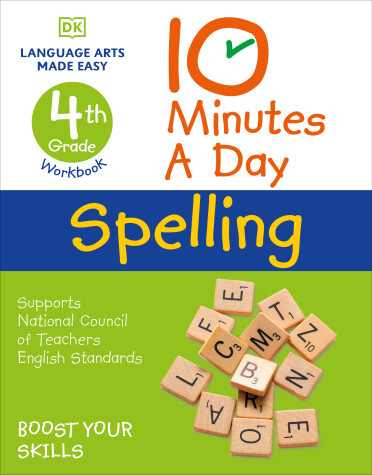 Cover of 10 Minutes a Day Spelling, 4th Grade