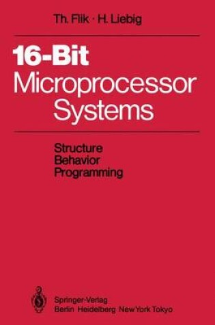 Cover of 16-Bit-Microprocessor Systems