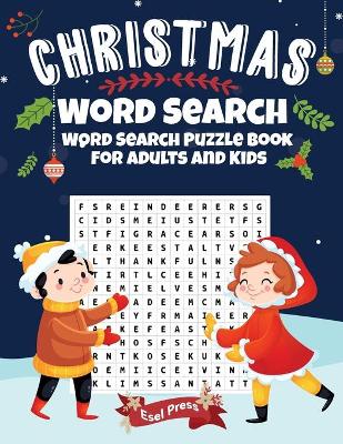 Book cover for Christmas Word Search Word Search Puzzle Book For Adults And Kids