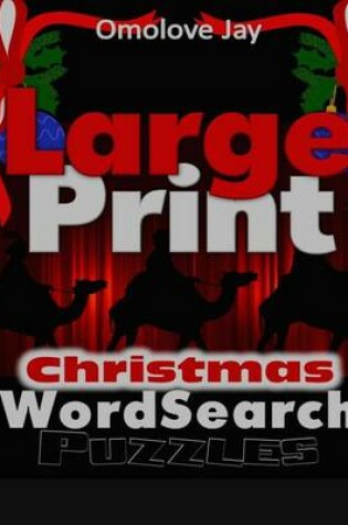 Cover of Large Print Christmas WORDSEARCH Puzzles