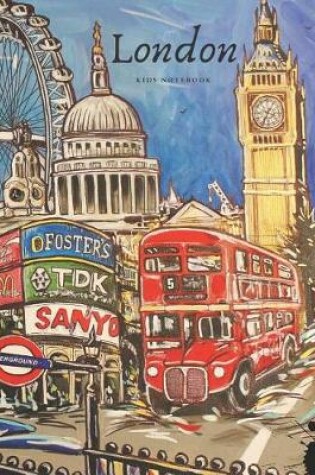 Cover of London Kids Notebook