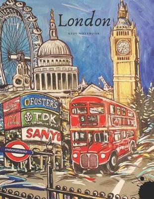 Book cover for London Kids Notebook