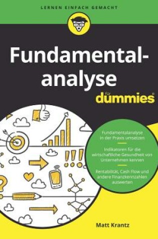 Cover of Fundamentalanalyse für Dummies