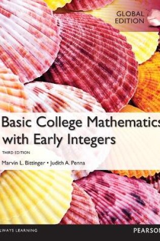 Cover of Basic College Maths with Early Integers, Global Edition