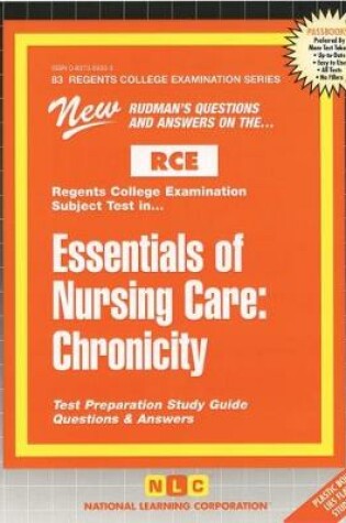 Cover of Essentials of Nursing Care: Chronicity