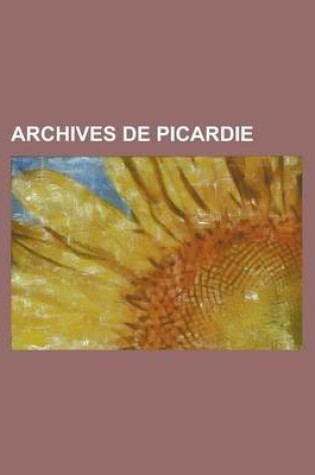 Cover of Archives de Picardie