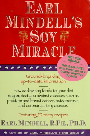 Cover of Earl Mindell's Soy Miracle