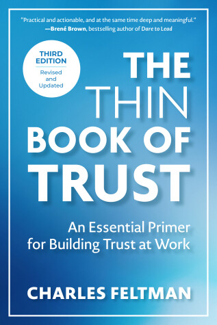 Book cover for The Thin Book of Trust, Third Edition