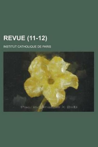 Cover of Revue (11-12)