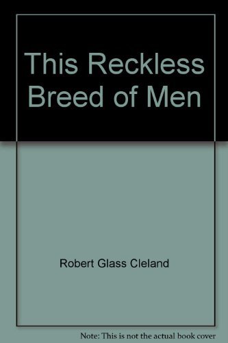 Book cover for This Reckless Breed of Men